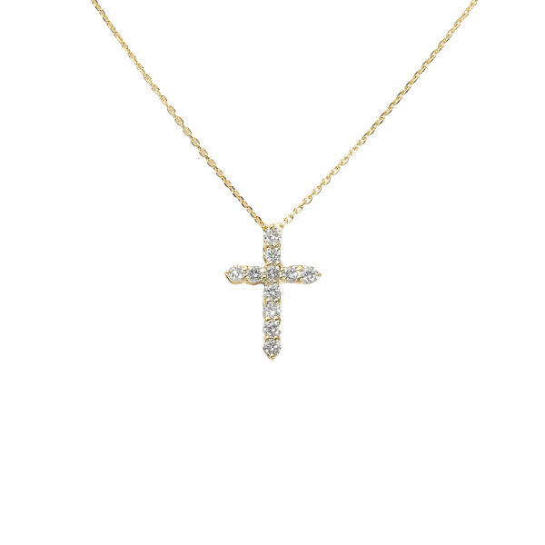 ネックレス　yukiaglass 新品] ユキザキセレクトジュエリー クロス クロス IN5946YG