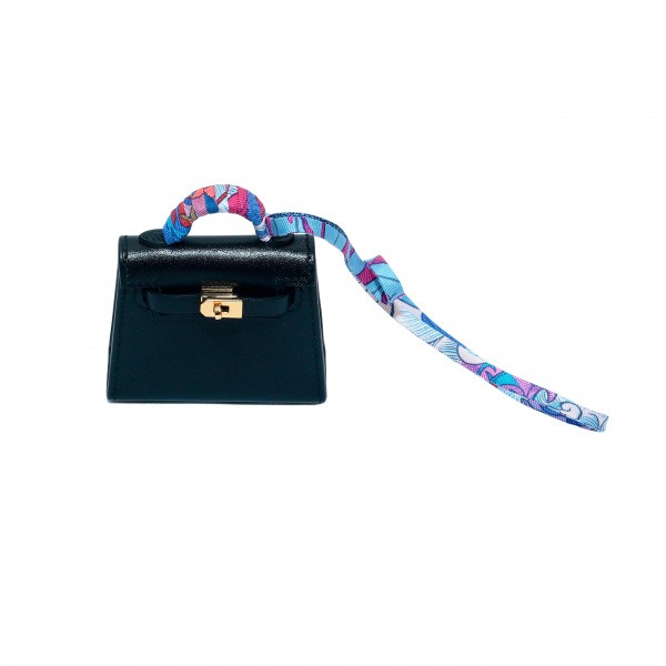 【HERMES エルメス】手袋　ケリーチャーム　コンスタンスチャーム レザー HERMES エルメス ケリー グローブ カデナチャーム 手袋 サイズ：6 1/2
